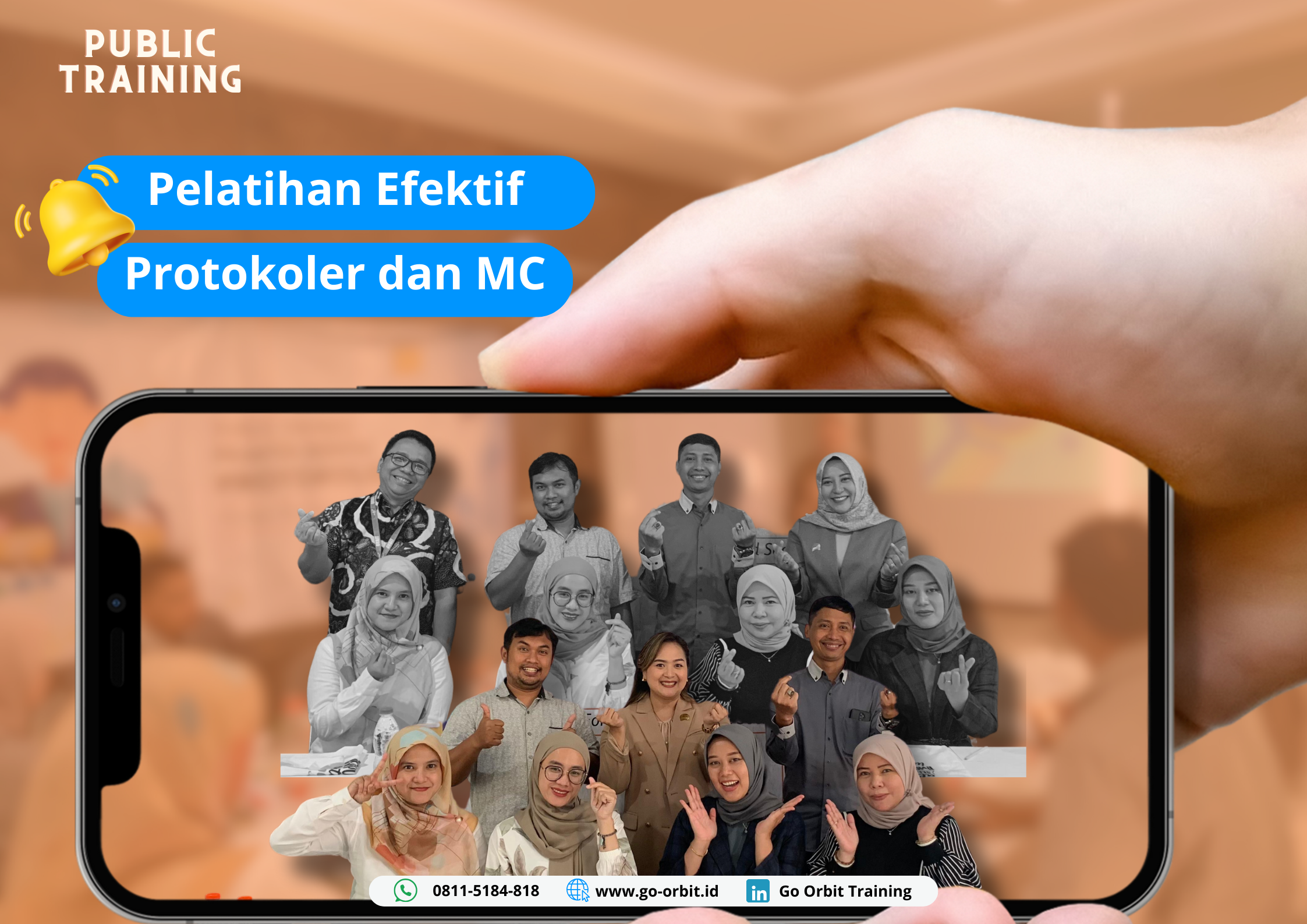Pelatihan MC & Protokoler - Bikin Kritis Atasi Sebuah Acara!
